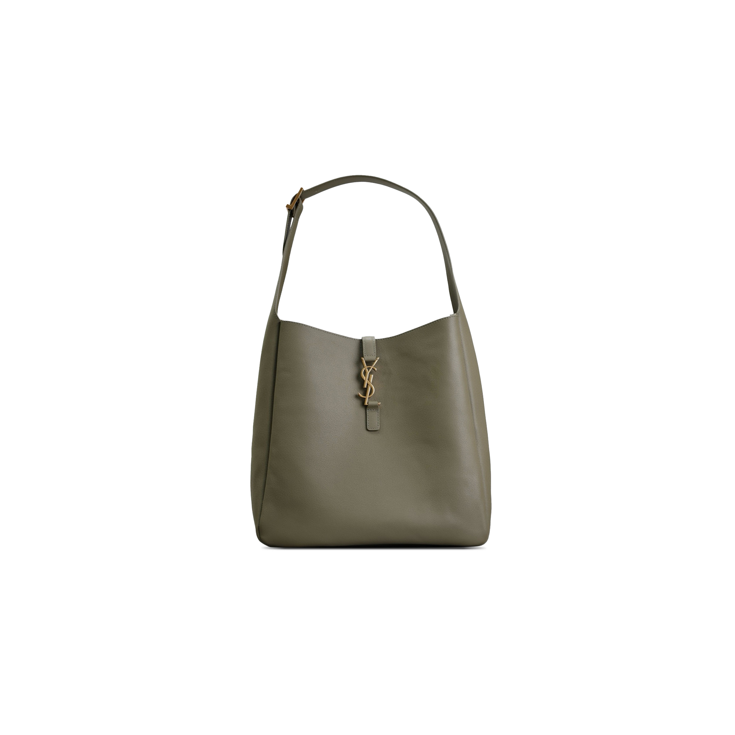 YSL LE 5 À 7 LARGE IN GRAINED LEATHER 753837 (30*31*13cm)